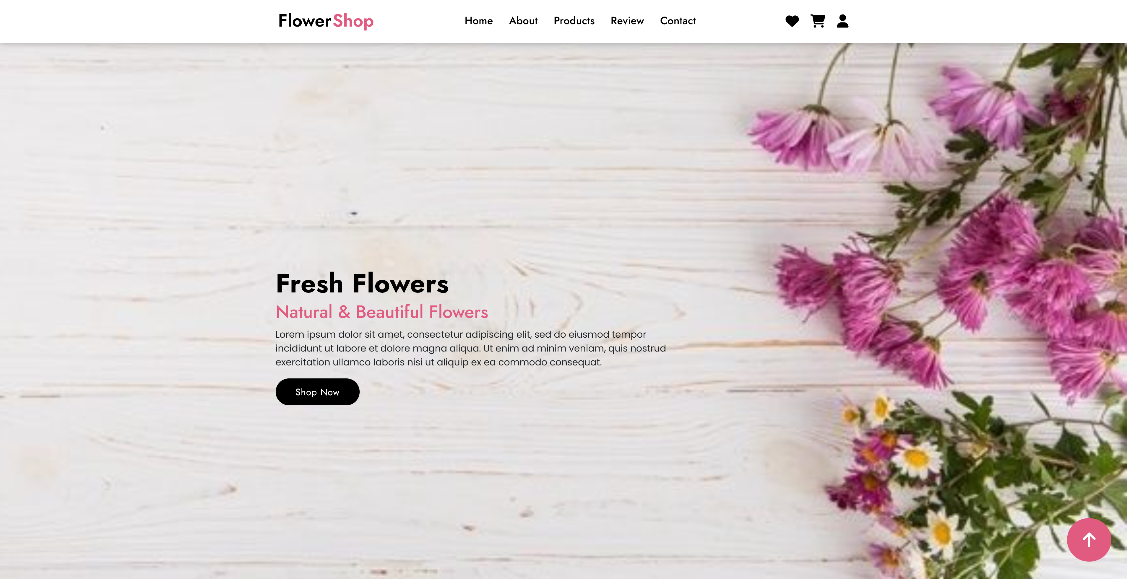 Flower Shop E-Commerce Platform
